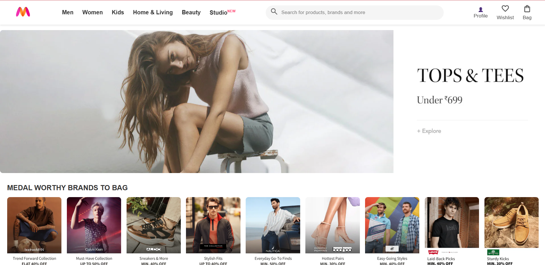 Myntra Application
